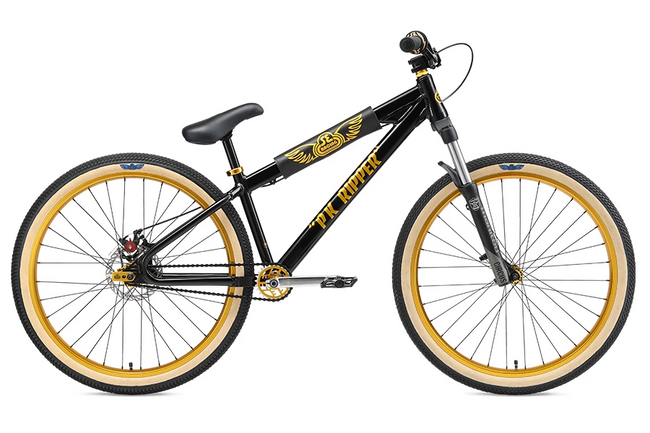 SE Racing DJ Ripper HD 26&quot; BMX Bike-Black/Blue - 9