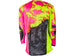 Fly Racing 2018 Kinetic Outlaw BMX Race Jersey-Black/Hi-Vis - 2