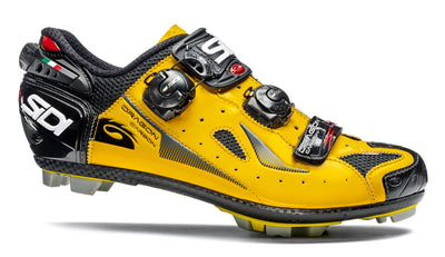 Sidi Dragon 4 Clipless Shoes-Yellow/Black