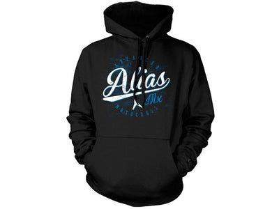 Alias Throwback Hoodie-Black