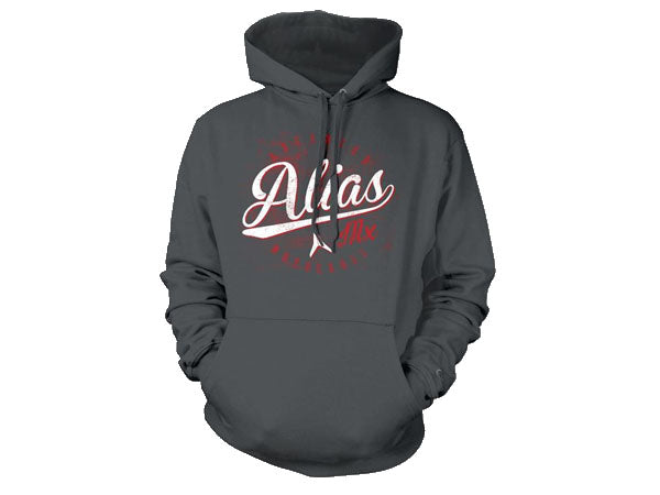 Alias Throwback Hoodie-Charcoal - 1