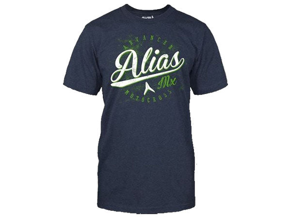 Alias Throwback T-Shirt-Navy - 1