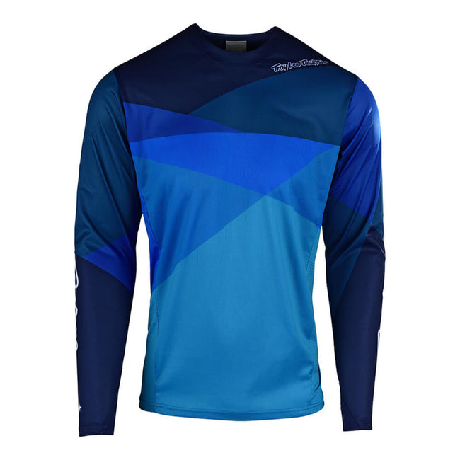 Troy Lee Designs 2019 Sprint Jet BMX Race Jersey-Ocean/Blue - 1