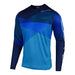 Troy Lee Designs 2019 Sprint Jet BMX Race Jersey-Ocean/Blue - 3