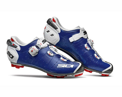 Sidi Drako 2 SRS Clipless Shoes-Blue/White