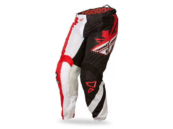 Fly Racing 2014 Kinetic Mesh Race Pants-Red/Black - 2