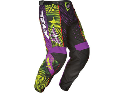 Fly Racing 2012 F-16 Race Pants-Black/Purple-Adult 40