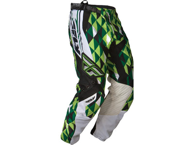 Fly Racing 2012 Kinetic Race Pants-Green/White