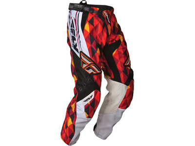 Fly Racing 2012 Kinetic Race Pants-Orange/Black