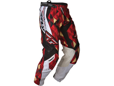 Fly Racing 2012 Kinetic Race Pants-Red/Black