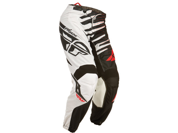 Fly Racing 2014 Kinetic Shock Mesh Race Pants-Black/Red - 1