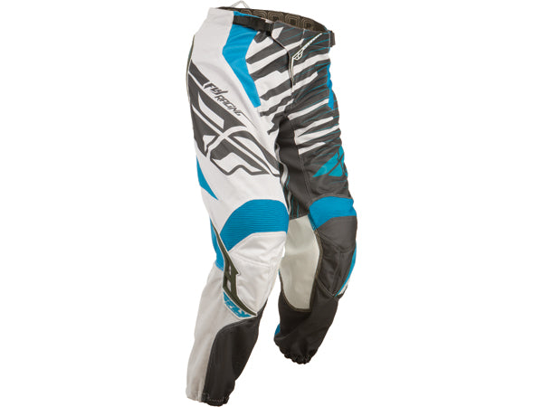 Fly Racing 2014 Kinetic Shock Mesh Race Pants-Blue/White - 1