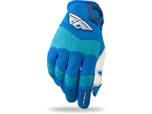 Fly Racing 2015 F-16 Gloves-Blue/White - 1