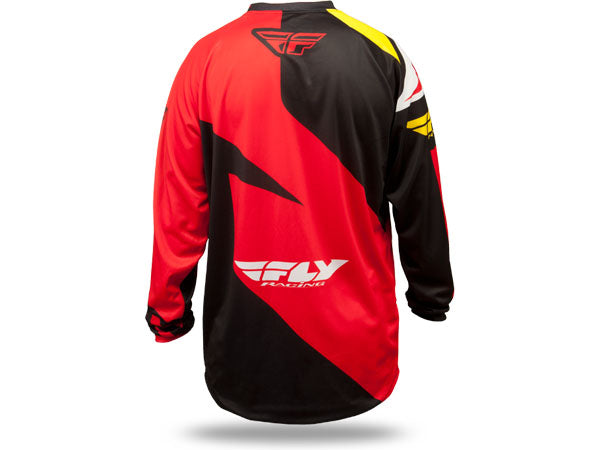 Fly Racing 2015 F-16 BMX Race Jersey-Red/Black - 2