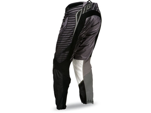 Fly Racing 2014 Kinetic Shock Race Pants-Gray/Black - 2