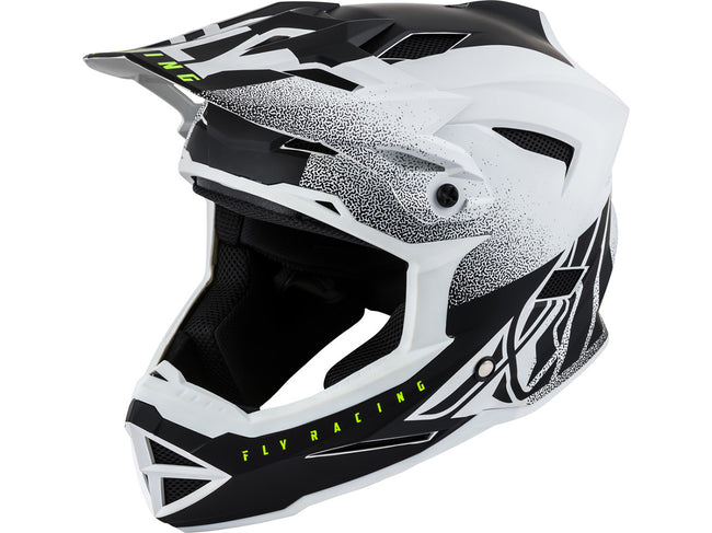 Fly 2019 Default Helmet-Matte White/Black - 1