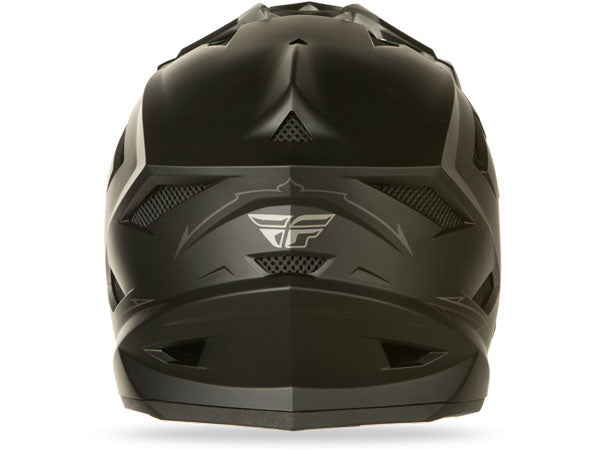 Fly Racing Default Helmet-Matte Black - 2