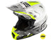 FLY RACING 2019 Toxin MIPS Embargo Helmet-White/Black - 1