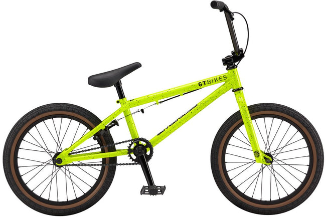 GT Performer 18&quot; Bike-Fluorescent Yellow/Splatter - 1