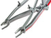 Intense 2014 Phenom Aluminum BMX Race Frame-Red/Silver - 3