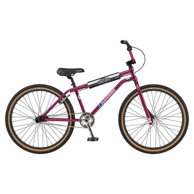 GT Pro Performer Heritage 26" BMX Freestyle Bike-Raspberry
