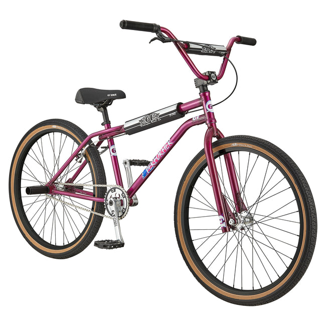 GT Pro Performer Heritage 26&quot; BMX Freestyle Bike-Raspberry - 2