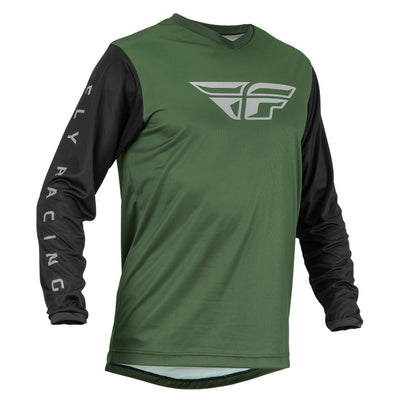 Fly Racing F-16 BMX Race Jersey-Olive Green/Black