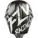 Fly Racing Kinetic Sketch BMX Race Helmet-Black/White/Hi-Vis - 4