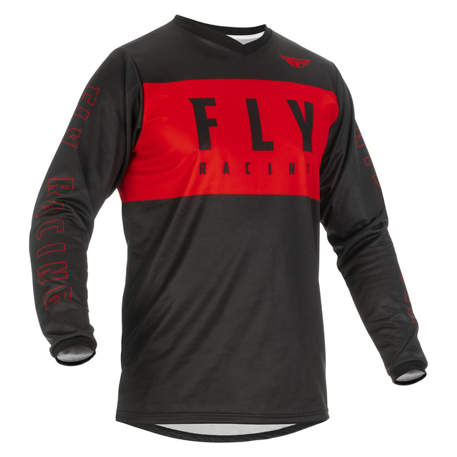 Fly Racing 2022 F-16 BMX Race Jersey-Red/Black - 1