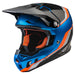 Fly Racing Formula CC Driver BMX Race Helmet-Blue/Orange/Black - 1