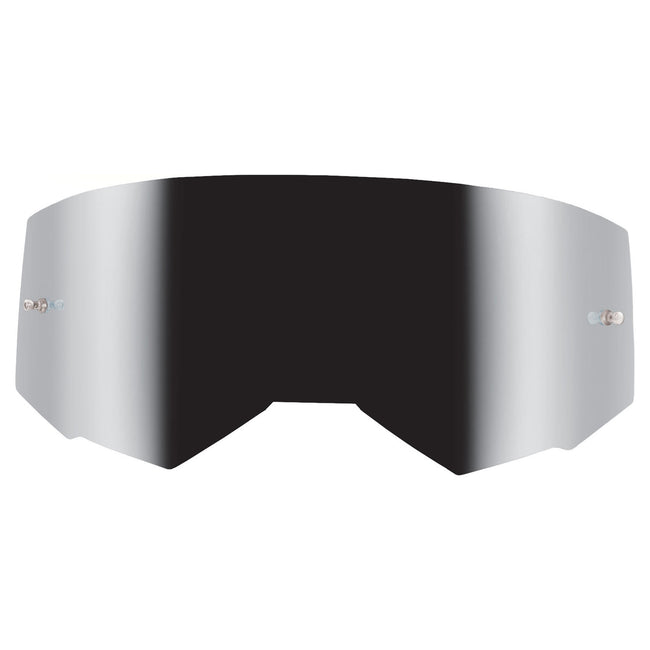 Fly Racing Zone Pro/Zone/Focus Goggles Replacement Lenses-Silver Mirror/Smoke - 1