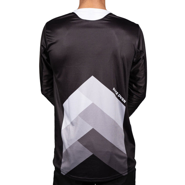 Stay Strong Chevron BMX Race Jersey-Black - 3