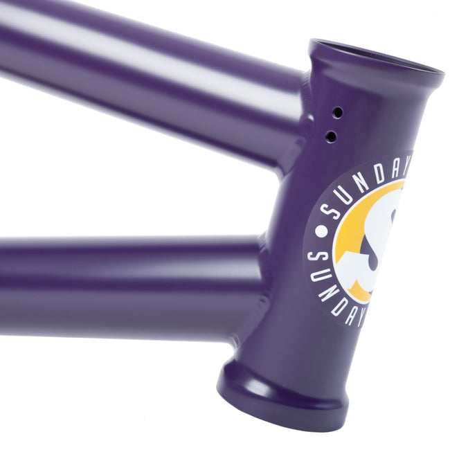 Sunday Nightshift BMX Frame-Midnight Purple - 2