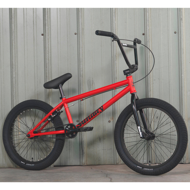 Sunday Primer 16&quot; BMX Freestyle Bike-Matte Fire Engine Red - 1