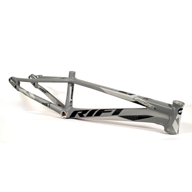 Tangent Rift ES20D BMX Race Frame-Matte Grey/Grey/Black - 1