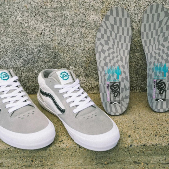 Vans Kevin Peraza BMX Shoes-Grey/White - 5