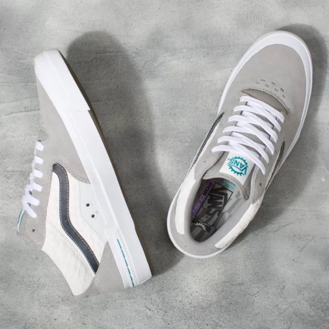 Vans Kevin Peraza BMX Shoes-Grey/White - 9
