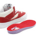 Vans Skate Sport Leather Skate Half Cab &#39;92 BMX Shoes-Chili Pepper/White - 8