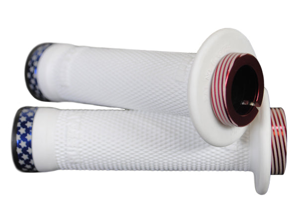 ODI Ruffian Lock-On Grips-Patriot Ltd Ed - 1