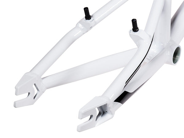 Tangent Rift Aluminum BMX Race Frame-White - 3