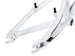 Tangent Rift Aluminum BMX Race Frame-White - 3