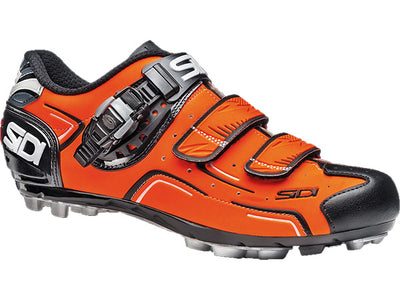 Sidi Buvel Clipless Shoes-Fluorescent Orange/Black