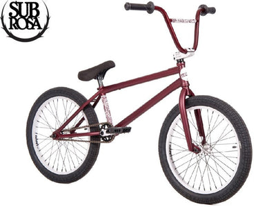 Subrosa Arum BMX Bike-Matte Burgundy/Silver