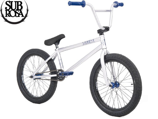 Subrosa Letum BMX Bike-Gloss Silver/Navy - 1