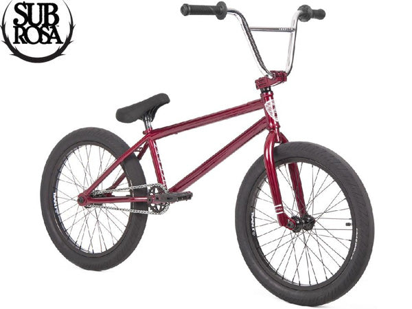Subrosa Malum BMX Bike-Gloss Burgundy/Chrome - 1