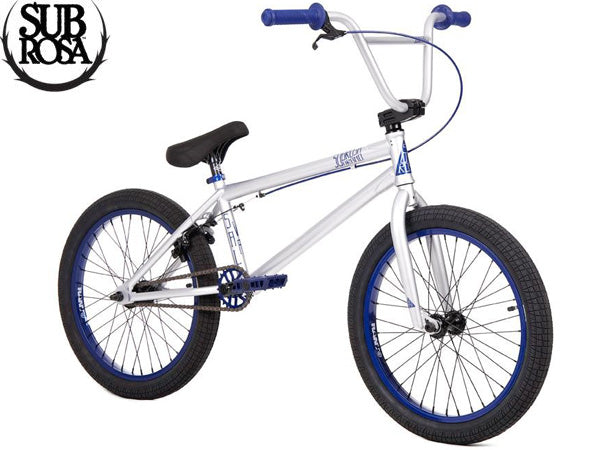 Subrosa Salvador BMX Bike-Gloss Silver/Navy - 1