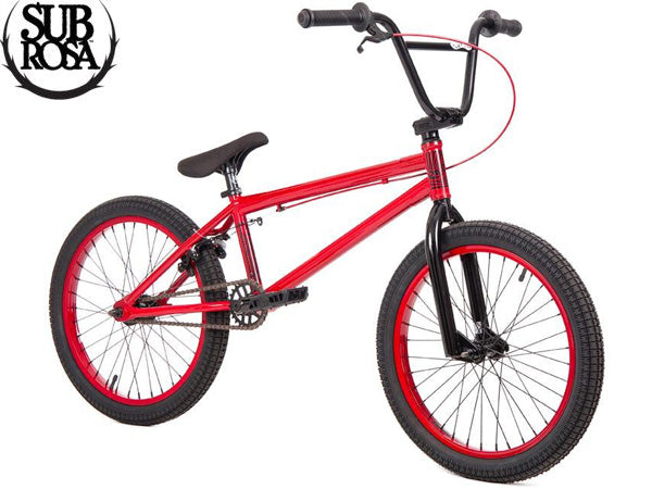 Subrosa Tiro BMX Bike-Gloss Red/Black - 1