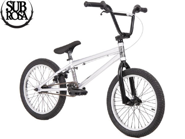 Subrosa Tiro BMX Bike-Gloss Silver/Black - 1
