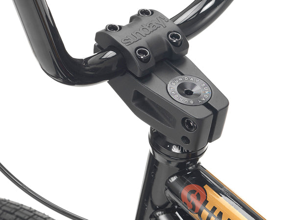 Sunday Model C BMX Bike-24&quot;TT-Gloss Black - 2