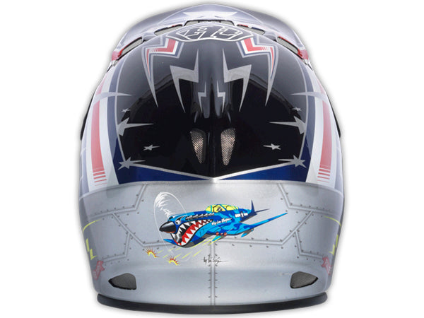 Troy Lee 2013 D2 Air Strike Composite Helmet-Black - 6